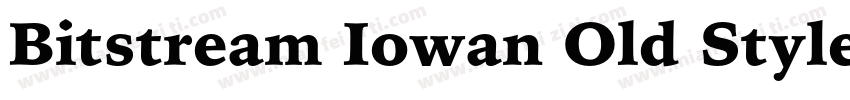 Bitstream Iowan Old Style BT字体转换